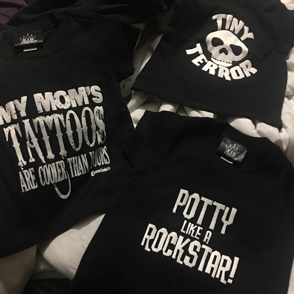 Baby rockin t shirts